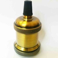 Ретро патрон "ASR Wide Antique Brass RS-97-02", материал: алюминий, абс, цвет: античная латунь с кольцом 